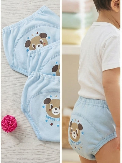 Nestiane training underwear, Brown Bear design