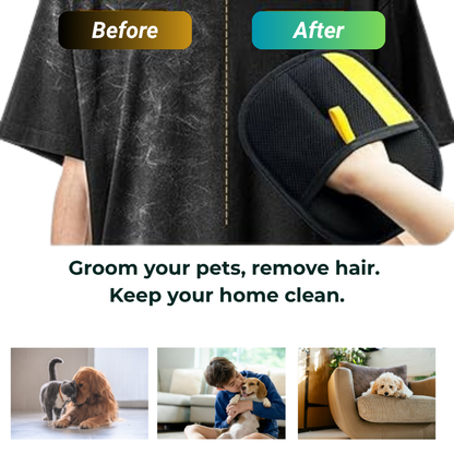 MagicFur 🐾 2-in-1 Pet Grooming Glove & Hair Remover Mitt