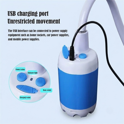 Rechargeable Portable Shower, Real Pressure anywhere