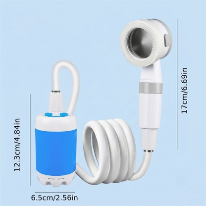 Rechargeable Portable Shower, Real Pressure anywhere