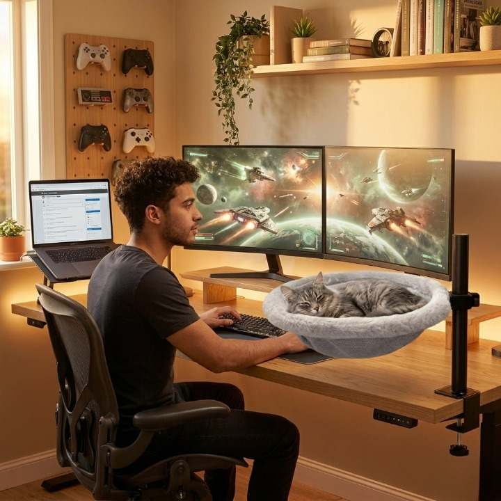 Stop sharing your desk, give them a better one