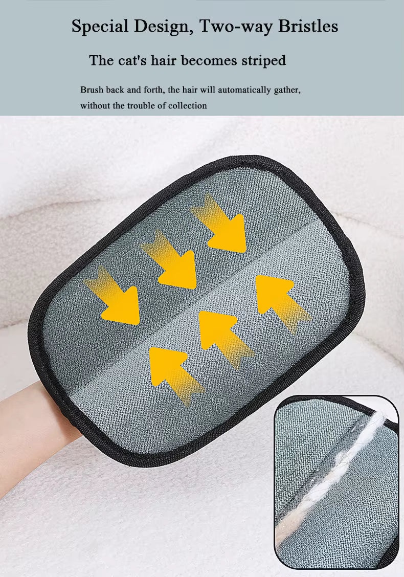 MagicFur 🐾 2-in-1 Pet Grooming Glove & Hair Remover Mitt
