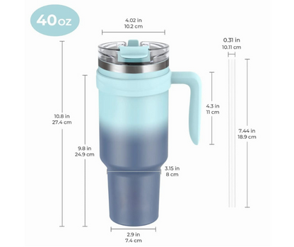 40 oz - 1.18L Nestiane Tumbler