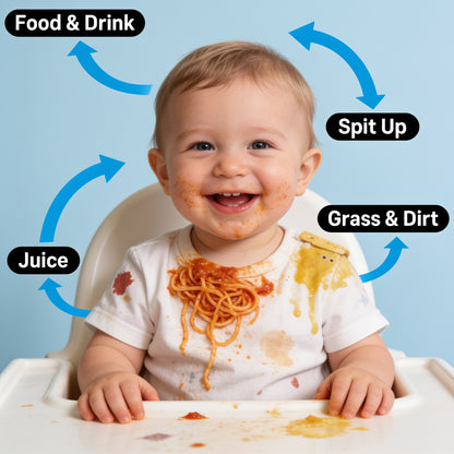 Jakehoe clothing stain treater for babies