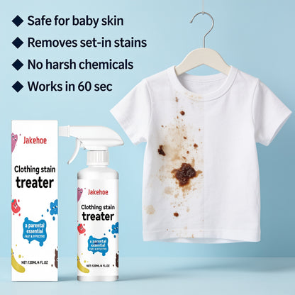 Jakehoe clothing stain treater for babies